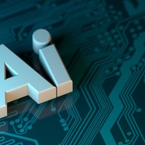 AI processor on a circuit board
